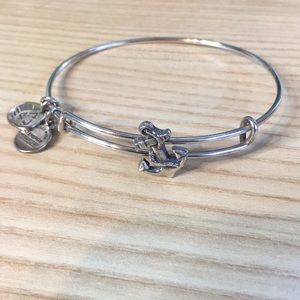 Alex And Ani anchor slide bangle